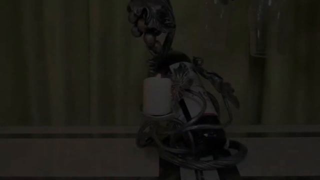 Кованая подставка для бутылки вина. Подсвечник. смотреть онлайн