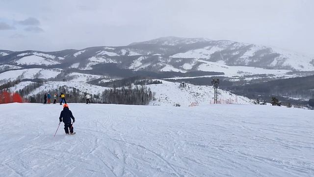 Абзаково. Успеть увидеть красоту. Катаю по любимой трассе. смотреть онлайн