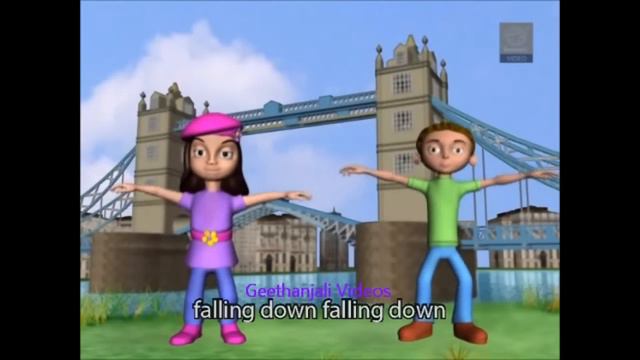 London Bridge Is Falling Down - Nursery Rhymes смотреть онлайн