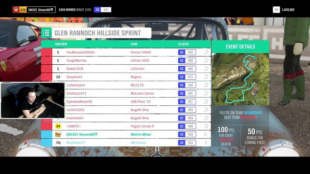 Concurez VS Aston martin Vulcan - Forza Horizon 4 смотреть онлайн