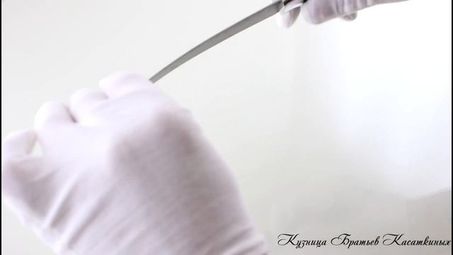 Набор кухонных ножей "Гранд Рататуй" из дамасской стали. Производство "Кузница Братьев Касаткиных" смотреть онлайн