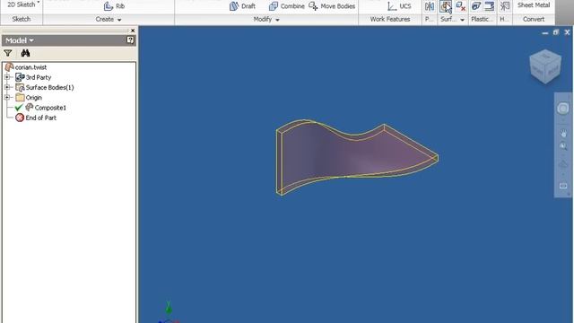 What's New in Autodesk Inventor 2010 - Multi-Body Environment смотреть онлайн