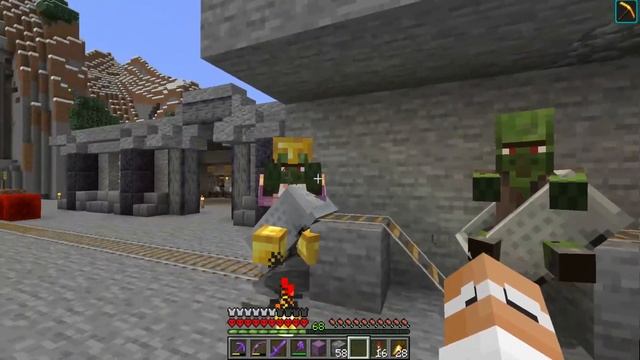 HOW TO CURE ZOMBIE VILLAGERS IN MINECRAFT 1.17.1 смотреть онлайн