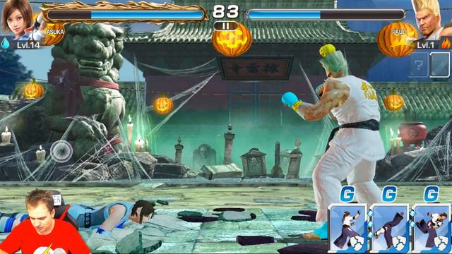 TEKKEN IOS/ANDROID 0.5.1 Update. AWESOME HALLOWEEN THEME. Equipment and Character Customization! смотреть онлайн