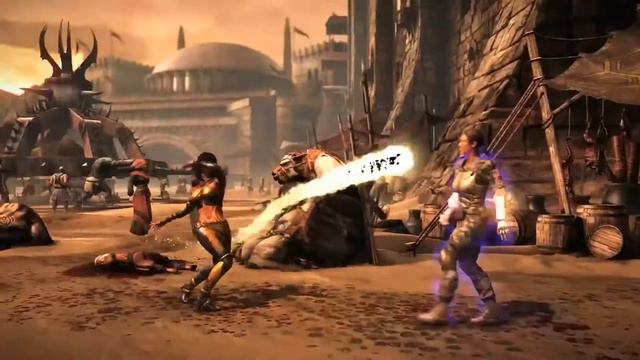 Mortal Kombat X Tanya Fatality Gameplay Trailer смотреть онлайн