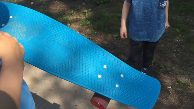 Скейтборд Penny! Учимся кататься! Penny Board - Lesson 2.Как отличить настоящий Penny от реплики