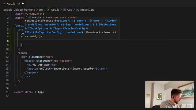 Part 2: Embedding a Flatfile Portal into an application смотреть онлайн