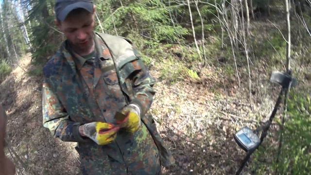 ML 24 Раскопки немецкого блиндажа WW2 dugout excavations HD SUB смотреть онлайн
