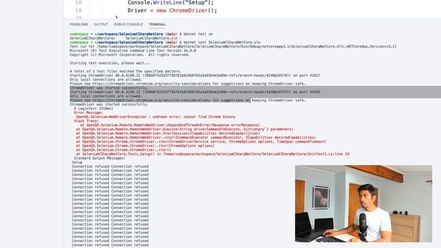 Write Selenium code/run even from iPad with GitHub Codespaces (EAWeekend) смотреть онлайн