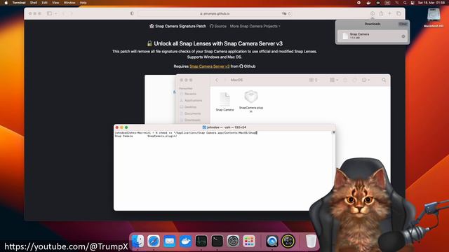 Patching Snap Camera on Mac OS (Signature Patch) смотреть онлайн