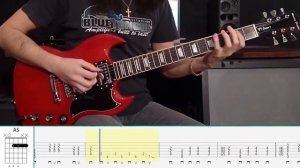 AC/DC - Back In Black (Guitar Tutorial)