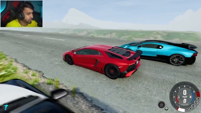 SUPER CARS VS SUV CARS TESTING - TECHNO GAMERZ смотреть онлайн