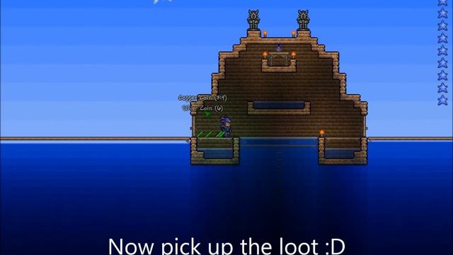 Terraria shark and jellyfish farm смотреть онлайн