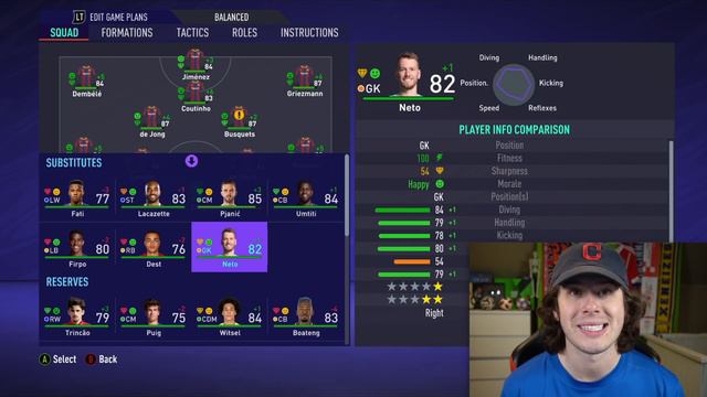 FIFA 21... But Every LOSS Makes Our Best Player 1 Overall... смотреть онлайн