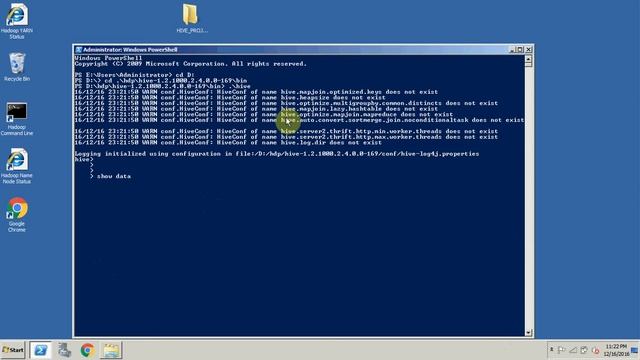 Apache Hive Create Database смотреть онлайн