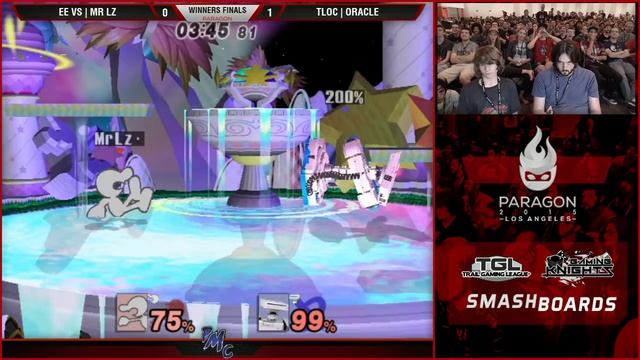 Paragon PM - EE VS | Mr Lz (GnW) vs TLOC | Oracle (ROB) - Top 8 - Winners Finals смотреть онлайн