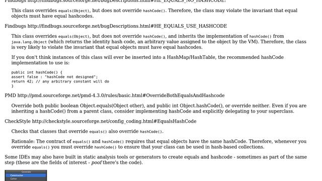 Software Engineering: Why is the hashCode method usage of HashSet not specified in the API? смотреть онлайн