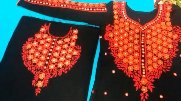 হাতের কাজের জামা ড্রইং এবং সেলাই ।মা -মেয়ে কিভাবে ম্যাচিং করে হাতের কাজের ড্রেস বানাবেন দেখে নিন।