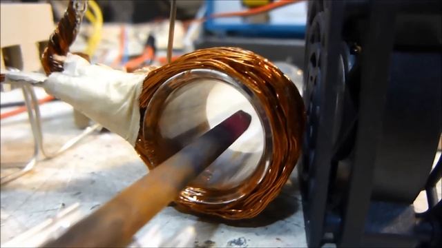 Induction Heating With ZVS Driver - Flat Induction Coil Boiling Water and Litz Wire Coils смотреть онлайн