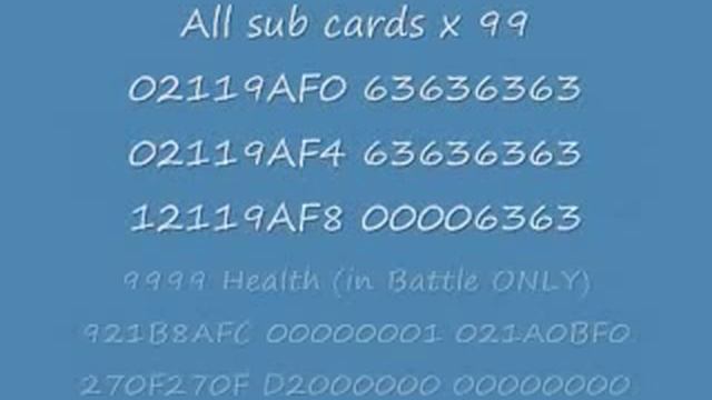 ACTION REPLAY CODES FOR Megaman Starforce 2 смотреть онлайн