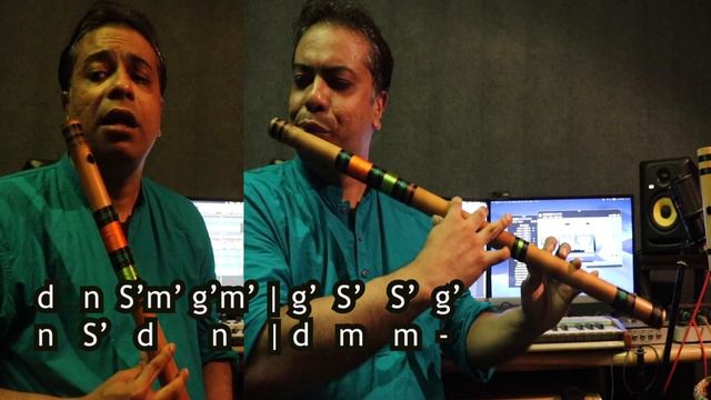 Raag Malkauns | Bansuri Flute Tutorial - Zubair Malik - Flute Training Centre - Music Education смотреть онлайн