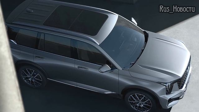 Авто обзор - кроссовер GAC Trumpchi GS8: первые изображения смотреть онлайн