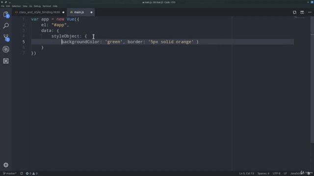 6.6 Class and Style Binding смотреть онлайн