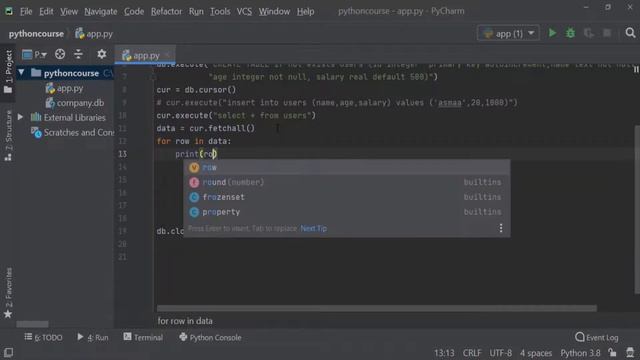 30 - Python Tutorial | SQLite3 - Retrieve and fetch data - دورة بايثون للمبتدئين смотреть онлайн