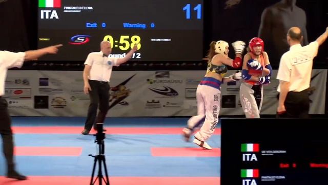 Deborah DeVita v Elena Pantaleo Pointfighting Cup 2019 смотреть онлайн