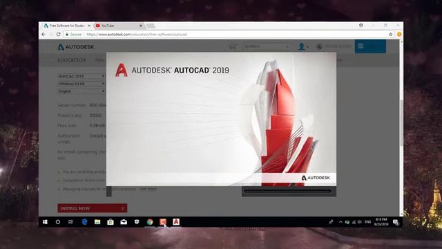 Autodesk-How To Download And Install AutoCAD 2019-YouTube смотреть онлайн