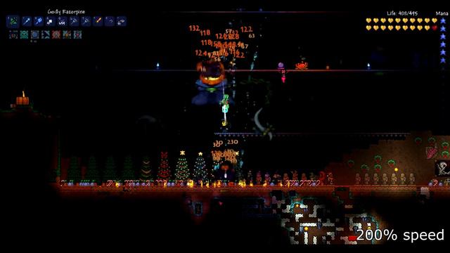Terraria ||| Frost Moon weapons VS. Pumpkin Moon смотреть онлайн