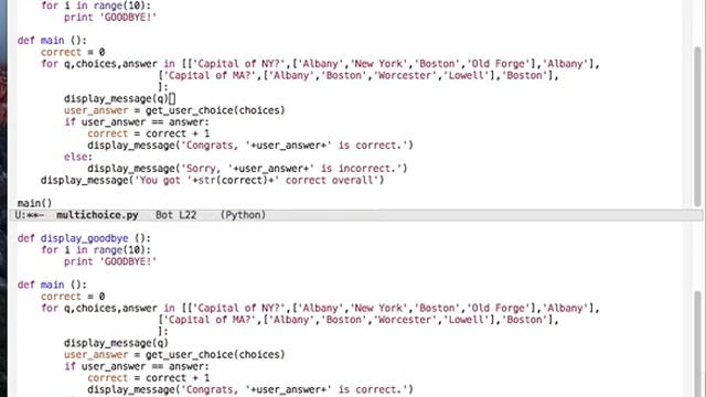 Emacs in Python смотреть онлайн