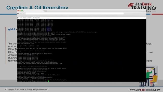 Introduction to Git Repository And Merging | DevOps Training Tutorials | Janbask Training смотреть онлайн
