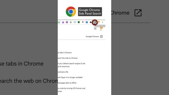Google Chrome Side Panel Search смотреть онлайн