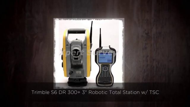 Trimble S6 DR 300+ 3" Robotic Total Station w/ TSC3 2.4GHz D смотреть онлайн
