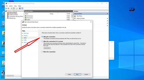 Fix wo mic check your firewall settings