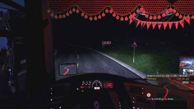 ETS 2 Чернигов-Zurich.Часть 2.На Renault Magnum MTP смотреть онлайн