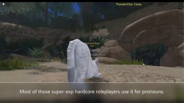 Bio-Name glitch in Warrior Cats Ultimate Edition (WCUE)