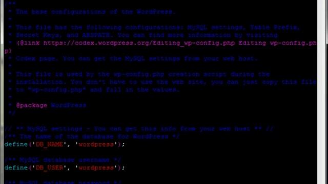 WORDPRESS: Installing on Ubuntu смотреть онлайн