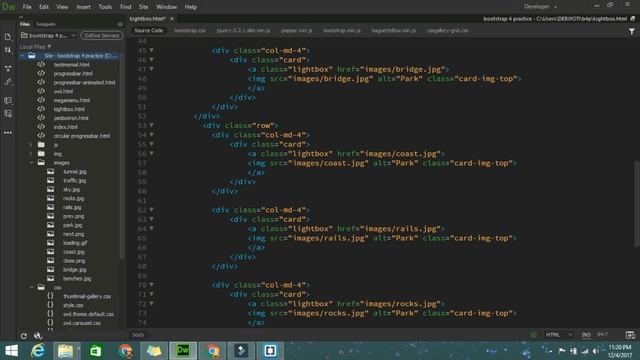 How to create Responsive LightBox Gallery with Bootstrap 4 смотреть онлайн