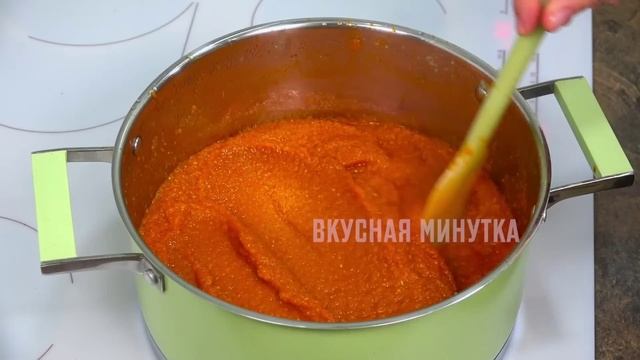 Сделала на пробу, до конца лета закрою не менее 20-ти банок! АДЖИКА из кабачков! Кабачки НА ЗИМУ смотреть онлайн