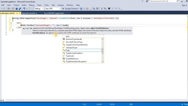 How to Upload File using ASP.NET MVC Framework смотреть онлайн
