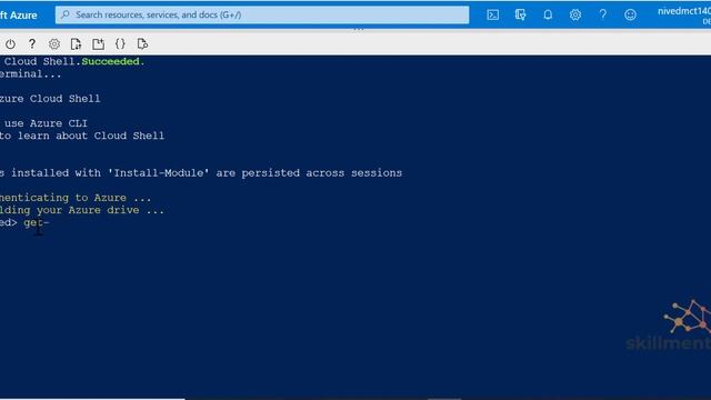 Azure Cloud Shell Introduction смотреть онлайн