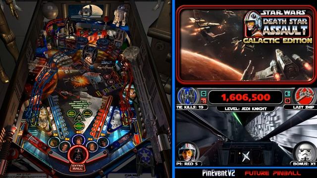 Star Wars: Death Star Assault - GALACTIC EDITION! Stunning pinball that will blow you away! (FP-BAM смотреть онлайн