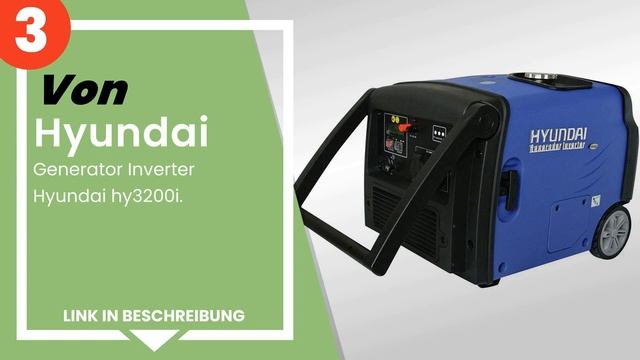 Die 5 Besten Hyundai-Stromerzeuger