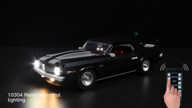 LEGO Chevrolet Camaro Advance Lighting kit #10304 смотреть онлайн