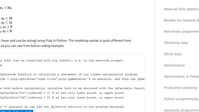 [EN 27] Continuous linear programming with PuLP (Python) смотреть онлайн