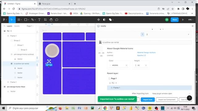Como criar um layout para gráfico de rosca com navegação no figma. смотреть онлайн