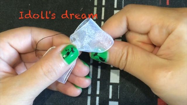 Как сделать школьные бантики. DIY How to make school bows. смотреть онлайн