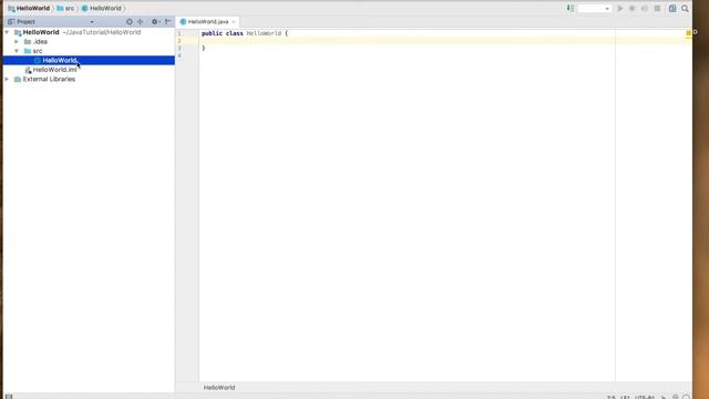 HelloWorld Java Tutorial 01 смотреть онлайн